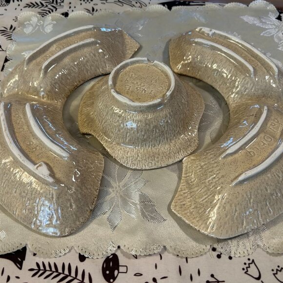 Vintage MCM California Original 5 Piece Chip & Dip Bowl #146 - Picture 7 of 8